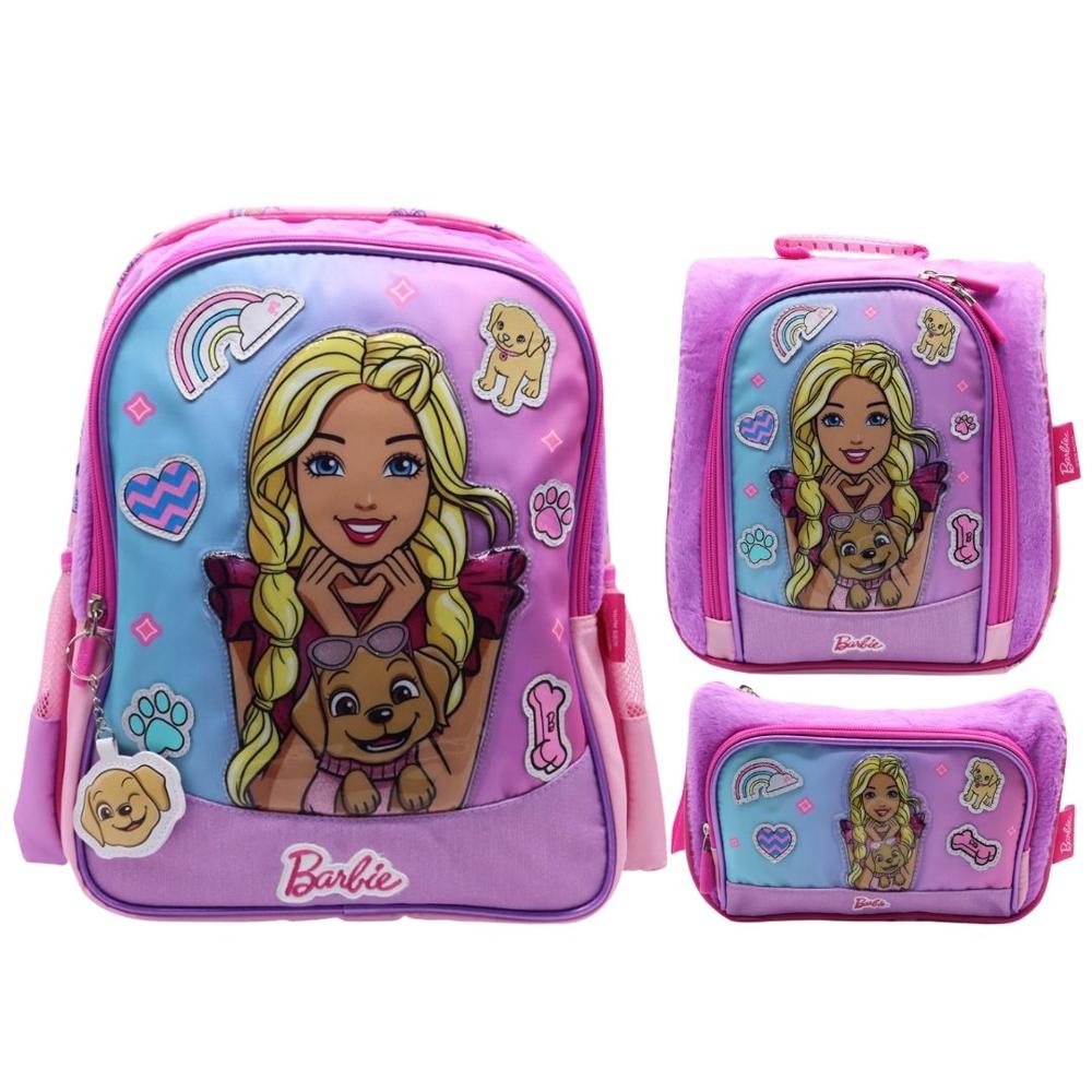 Pack Escolar Mochila Barbie y su mascota Oficio