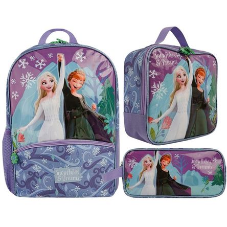 Pack Escolar Mochila Eco Frozen 2