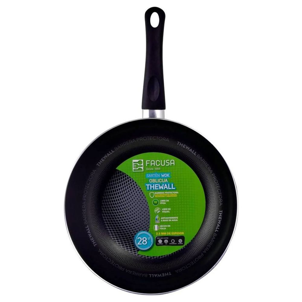 Sarten Wok Oblicua 28 cm Sarten Wok Oblicua 28 cm