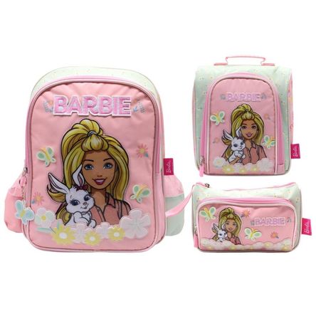 Pack Escolar Mochila Barbie Conejito Oficio
