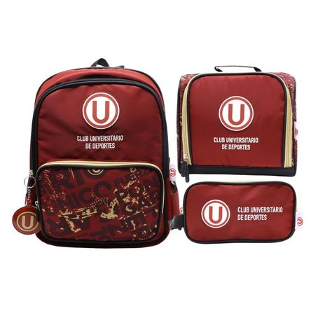 Pack Escolar Mochila Uni De Deportes Futbol Oficio