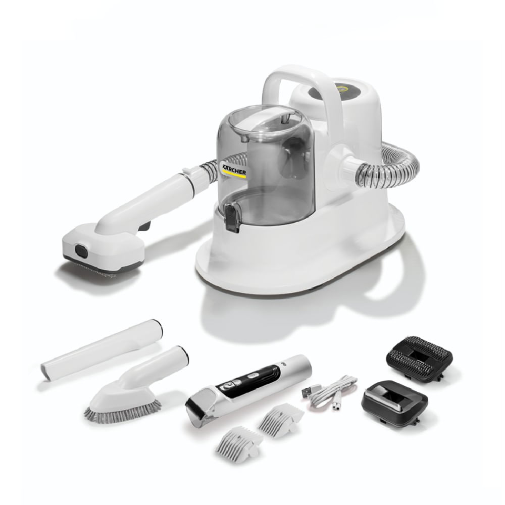 Aspiradora y cortapelos mascotas Karcher Pet Clean 300W