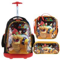 Pack Mochirueda Bowser Mario Bros Nintendo Oficio