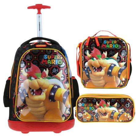 Pack Mochirueda Bowser Mario Bros Nintendo Oficio Pack Mochirueda Bowser Mario Bros Nintendo Oficio