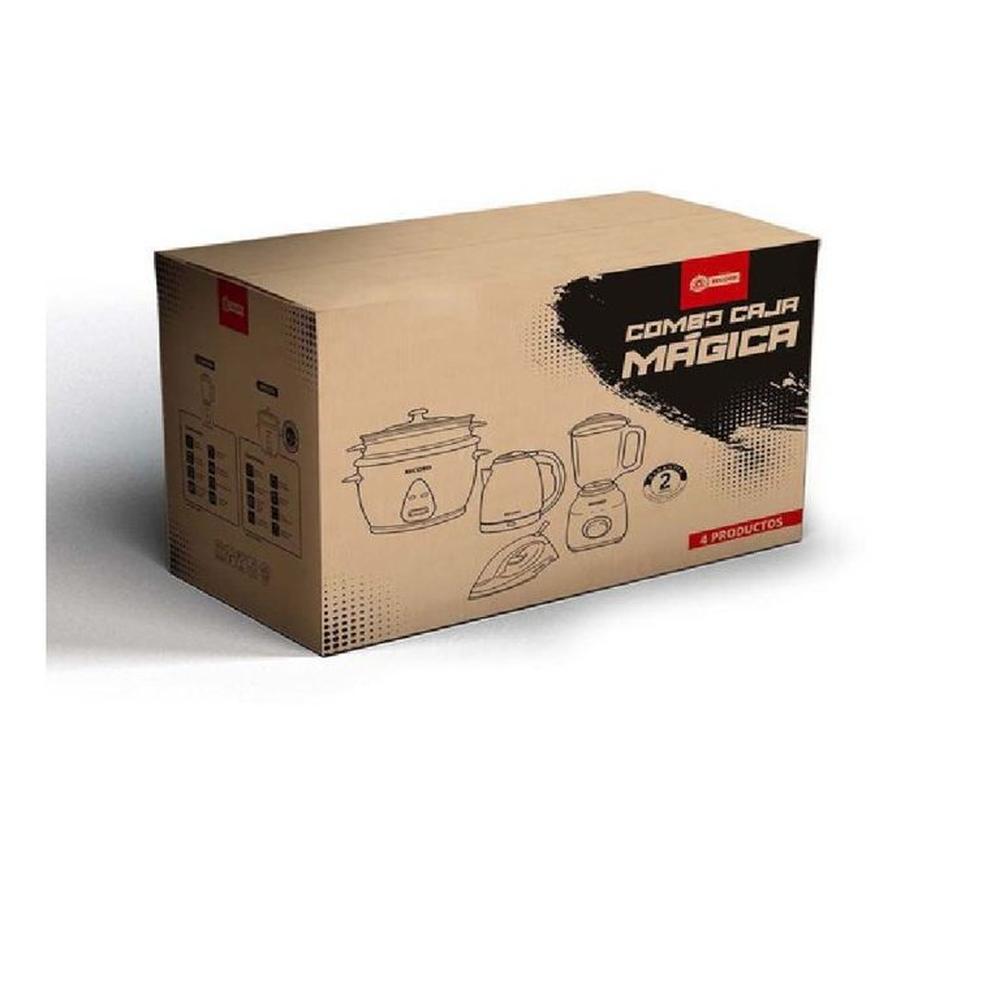 Caja Mágica Licuadora Arrocera Plancha y Hervidor Caja Mágica Licuadora Arrocera Plancha y Hervidor