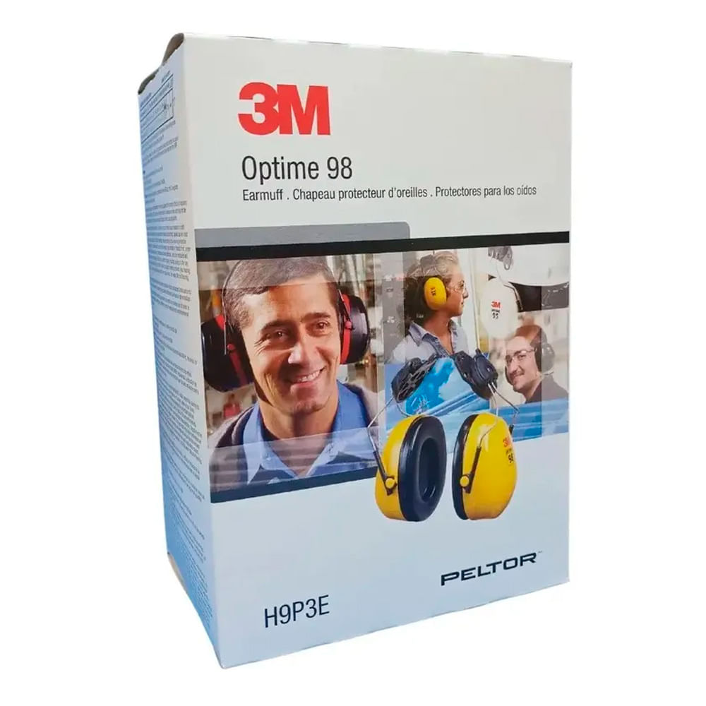 Orejeras de Seguridad 3M Peltor con Alta Reducción de Ruido