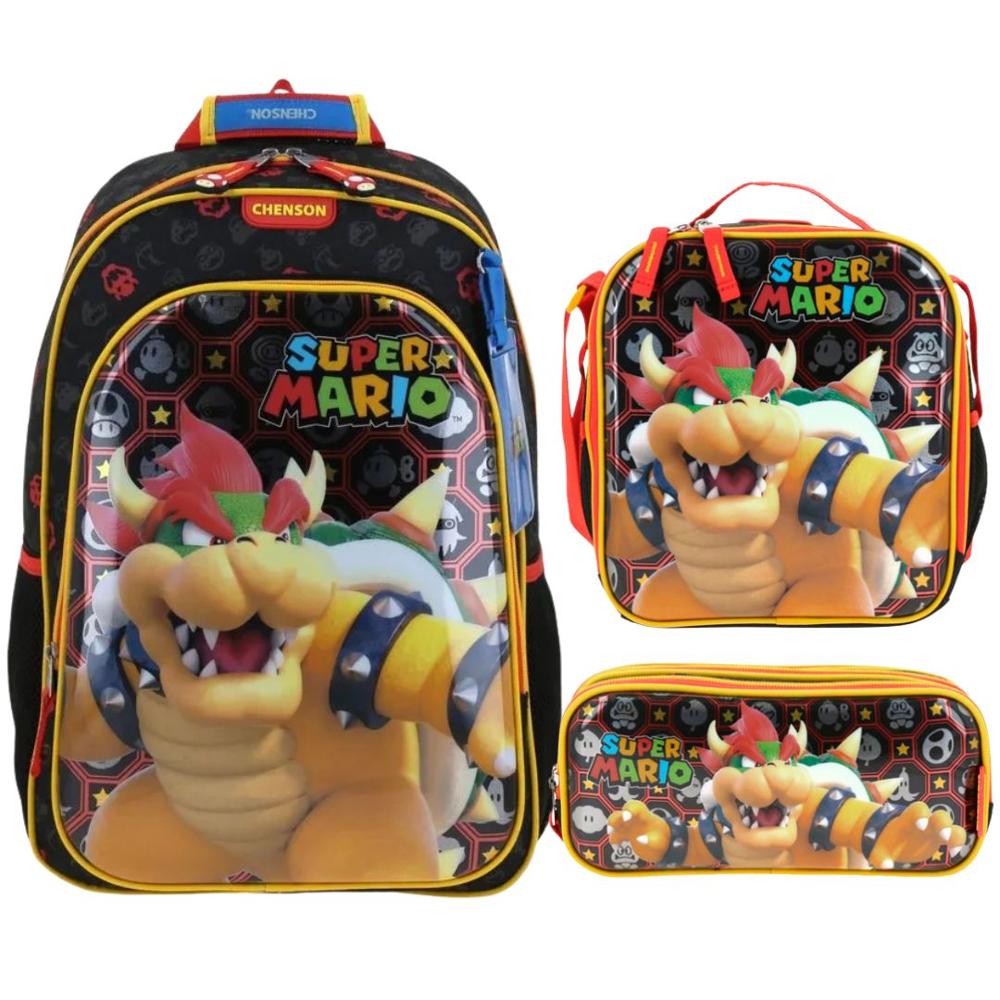Pack Mochila Bowser Mario Bros Nintendo Oficio Pack Mochila Bowser Mario Bros Nintendo Oficio