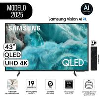 Televisor Samsung 43 Pulg QLED Smart UHD 4K Vision Ai QN43Q7FAAGX- Negro