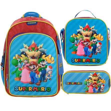 Pack Mochila Super Mario Bros Nintendo Oficio