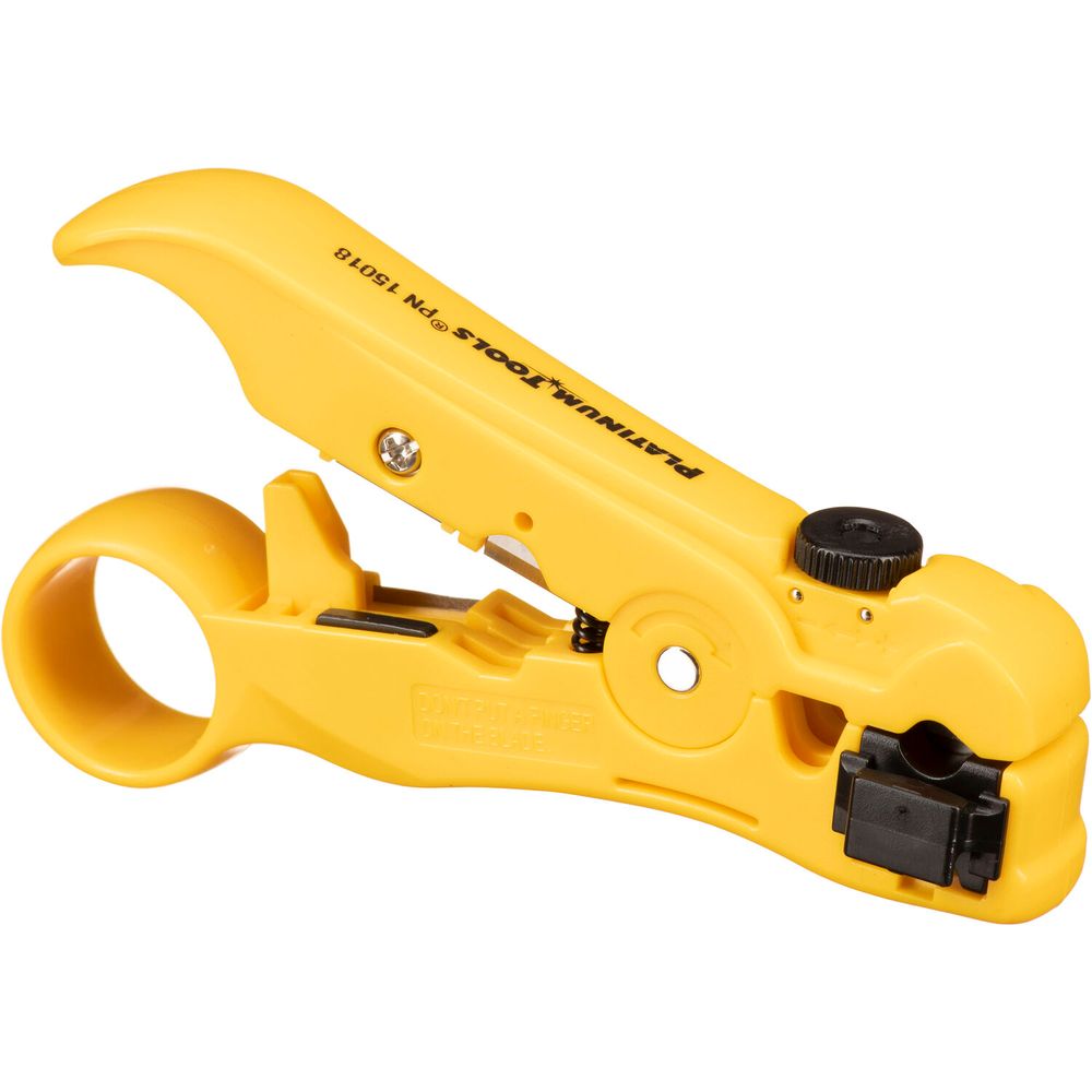 Herramienta de Pelado Todo en Uno Platinum Tools 15018C en Envase Tipo Clamshell Herramienta de Pelado Todo en Uno Platinum Tools 15018C en Envase Tipo Clamshell