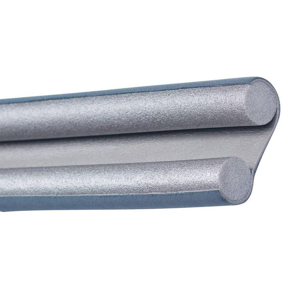 Burlete protector flexible para lluvia gris