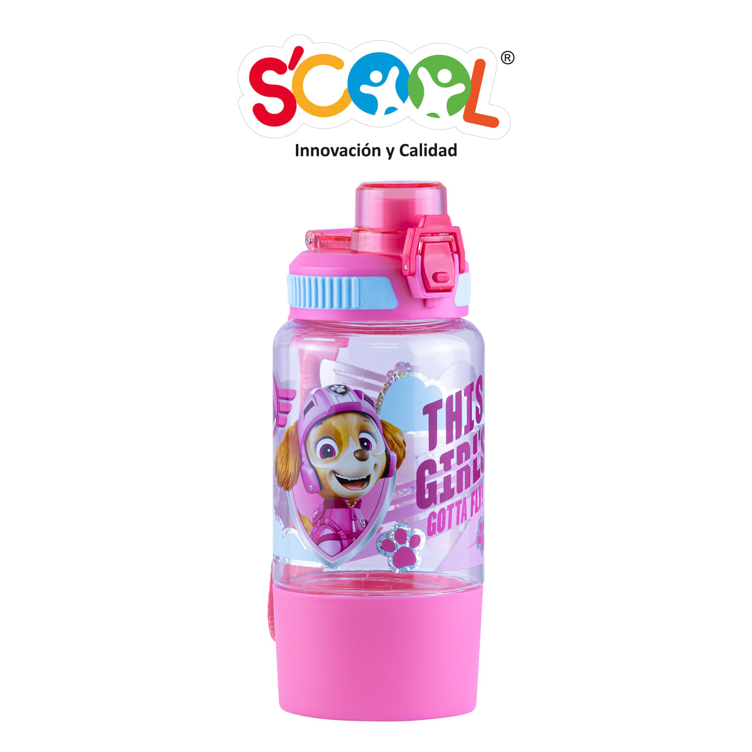 Tomatodo Scool Paw Patrol Porta Snack Niña 500Ml