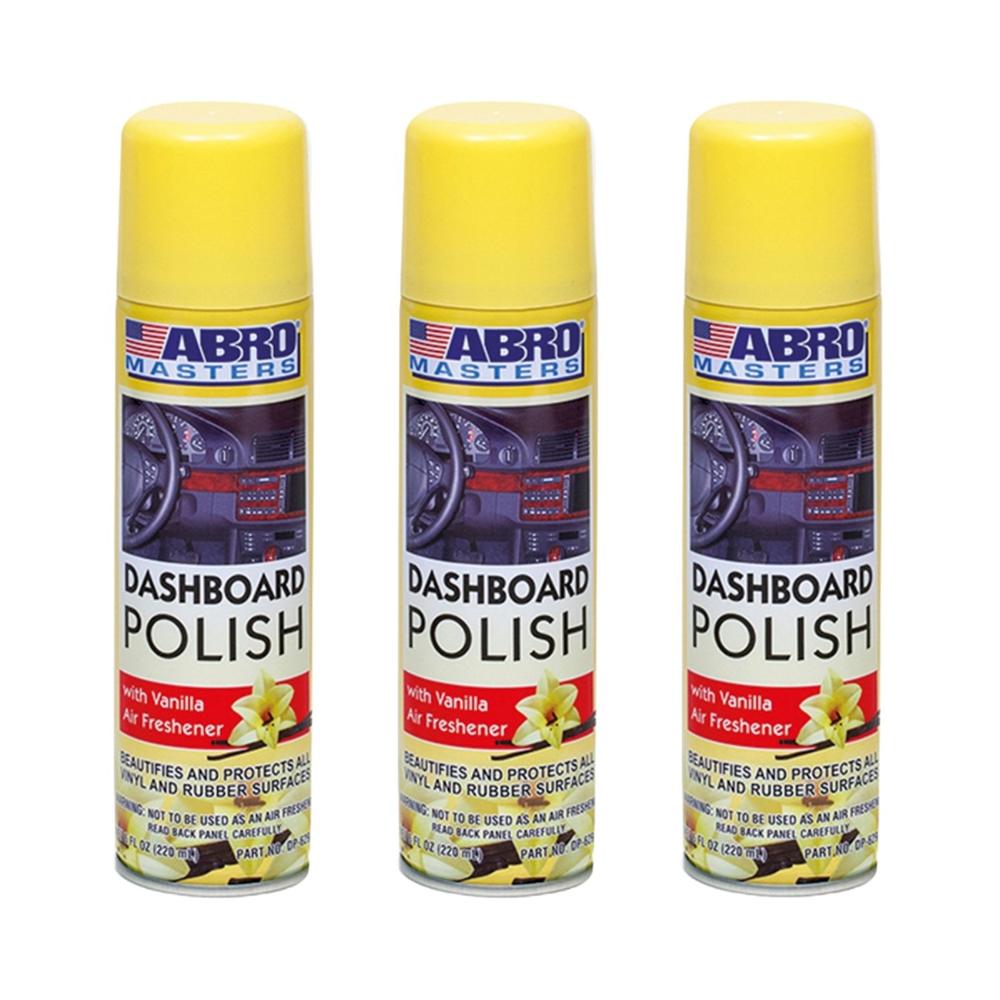 ABRO Silicona para Tableros Vainilla DP-633 - 220mL Pack x 3