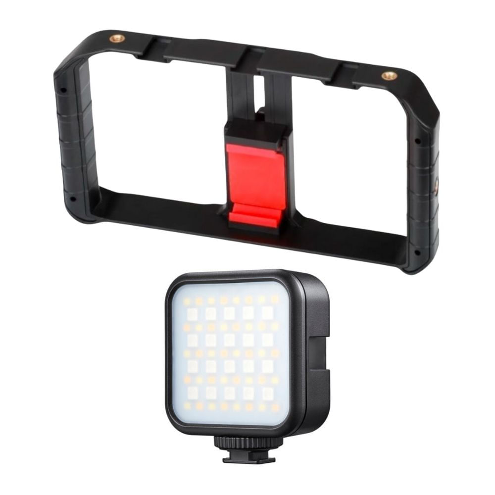 Kit Vlogger con Luz RGB 6R y Jaula Ulanzi