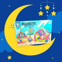 Bloques Imantados de 84 pcs Magnetics Stick