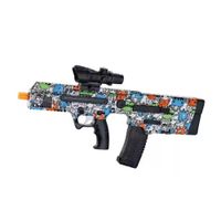 Pistola de Juguete AUG Graffiti Lanzador de Hidrogel Uso para NiñosyAdultos Eléctrica Accesorios