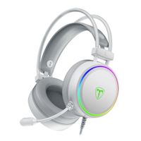 Audífono T-Dagger Sona T-RGH304W Sonido 7.1 RGB - White