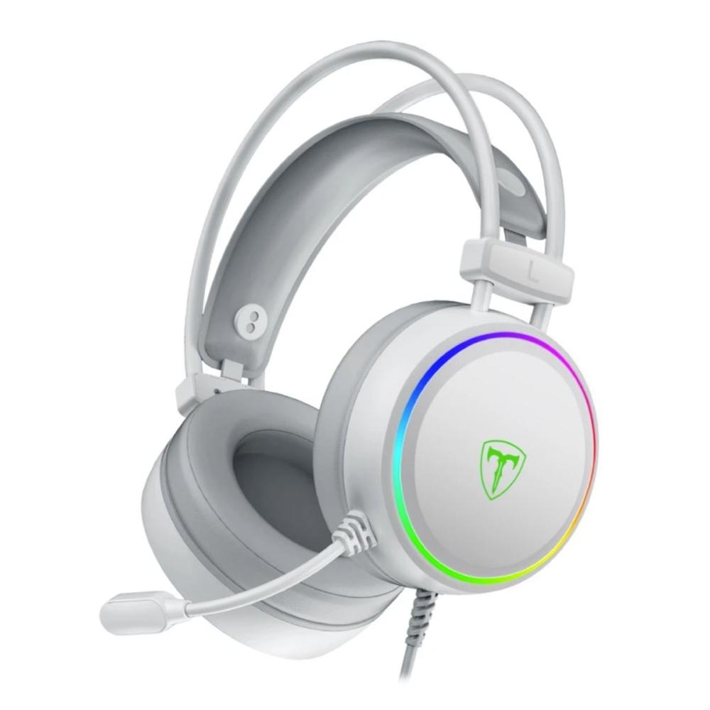 Audífono T-Dagger Sona T-RGH304W Sonido 7.1 RGB - White