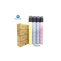 KIT DE TONER KONICA MINOLTA TN-223 PARA BIZHUB C-266 C226 A9H0390