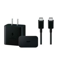 Cargador de Carga Rápida de 45w C a C Negro