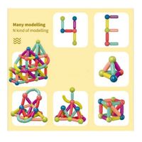 Bloques magneticos de construcción - 164 Pcs