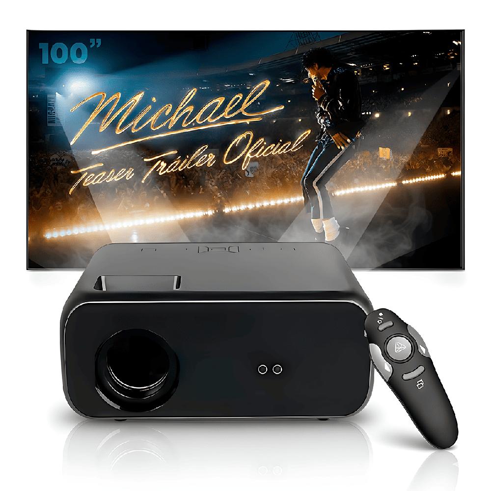 Proyector Smart Owlenz SD550 Enfoque Manual Más Ecran Gris 100 Pulgadas Más Puntero Láser