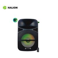 Parlante Activo Halion 1000W Micrófono PHA-15MDB