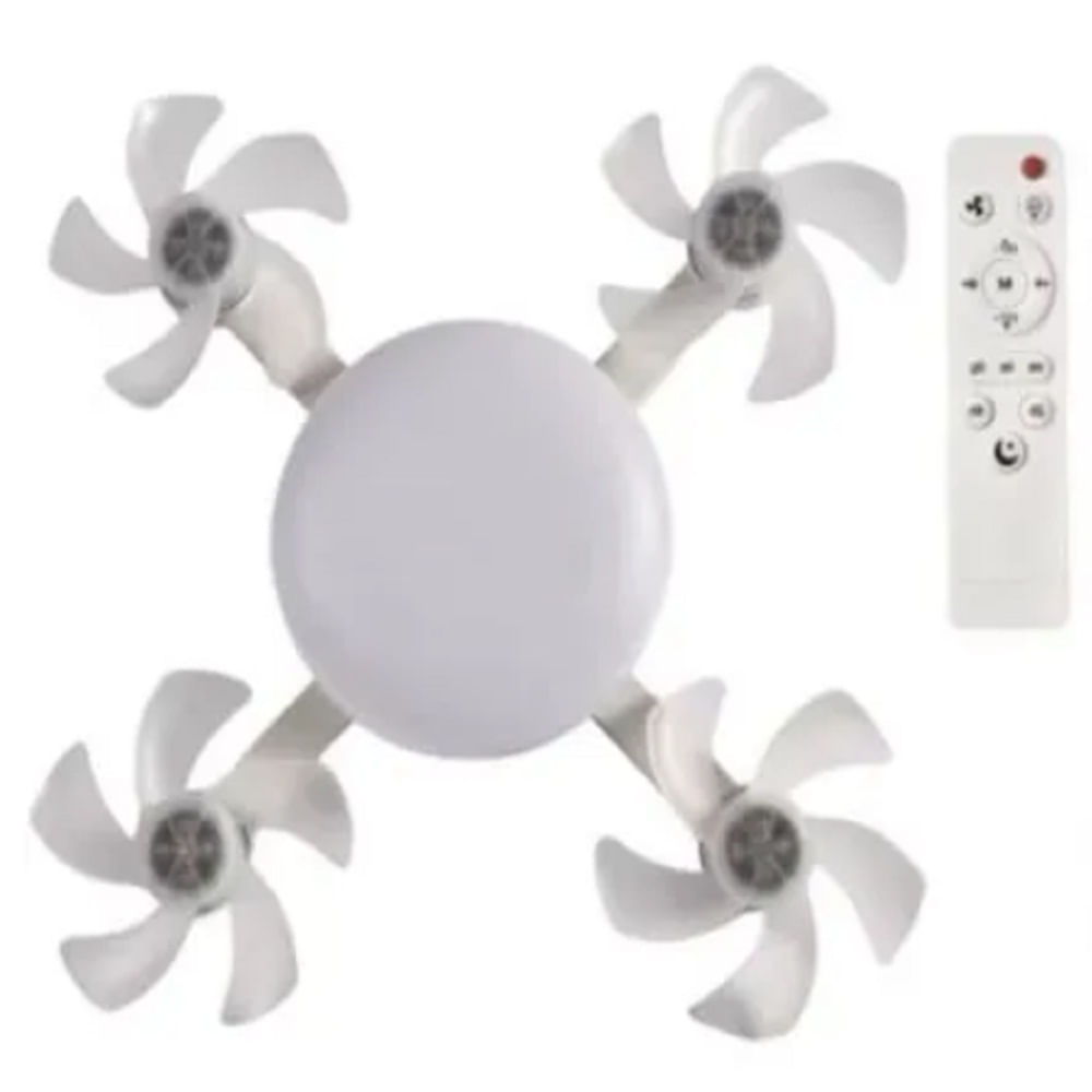 Ventilador con Luz Tipo Dron