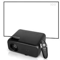 Proyector Smart Owlenz SD550 Enfoque Manual Más Ecran 100 Pulgadas Más Puntero Láser