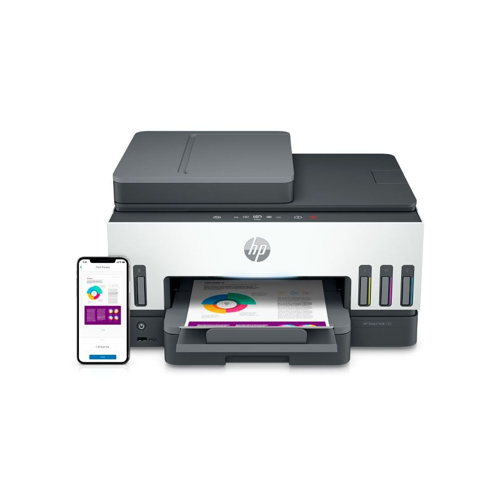 Impresora Multifuncional HP Smart Tank 790 Wifi/bt/Eth