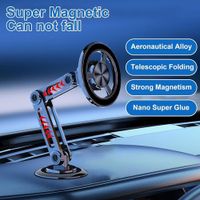 Soporte magnético para Coche Plegable Giratorio de 360°