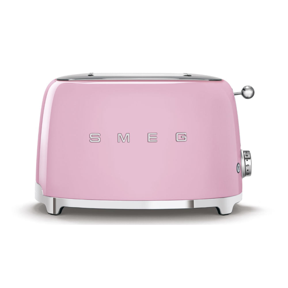 Tostadora 2 Rebanadas Retro Smeg Color Rosa