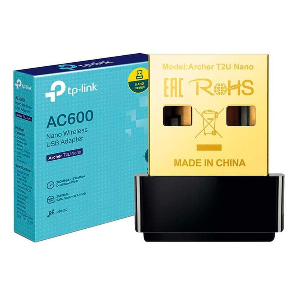 ARCHER T2U NANO AC600 Nano Wireless USB Adapter