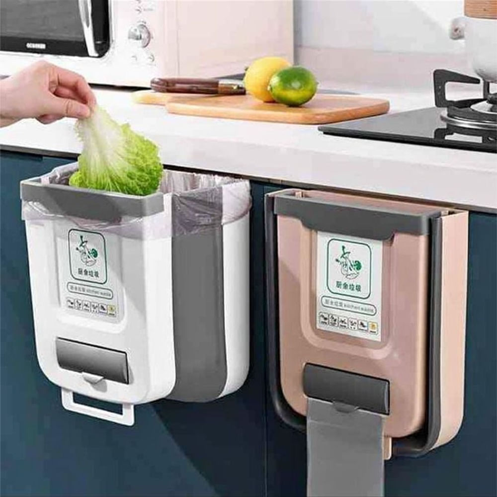 TACHO DE BASURA PLEGABLE