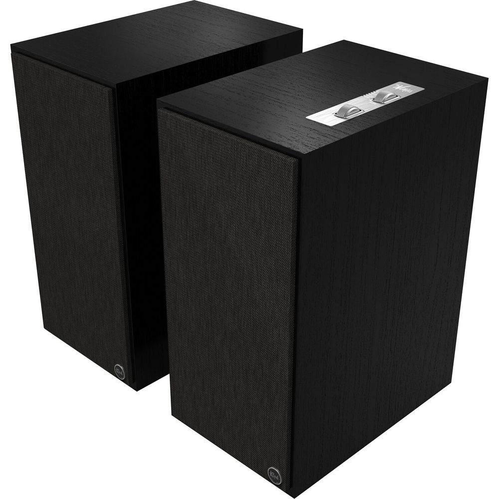 Par de Altavoces de Estantería Inalámbricos Activos de 2 Vías Klipsch The Nines Negros 1743432-REG Par de Altavoces de Estantería Inalámbricos Activos de 2 Vías Klipsch The Nines Negros 1743432-REG