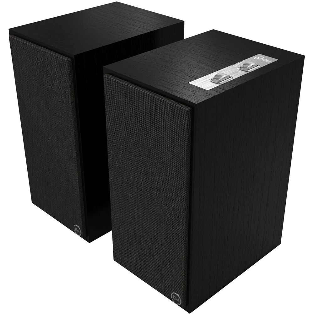 Par de Altavoces de Estantería Inalámbricos Activos de 2 Vías Klipsch The Sevens Negros 1743429-REG Par de Altavoces de Estantería Inalámbricos Activos de 2 Vías Klipsch The Sevens Negros 1743429-REG