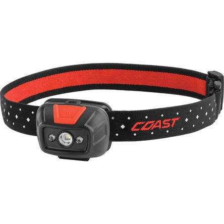 Linterna Frontal Led Coast Fl19 de Haz de Inundación de Ángulo Amplio de Doble Color Rojo Negro Em 1439390-REG