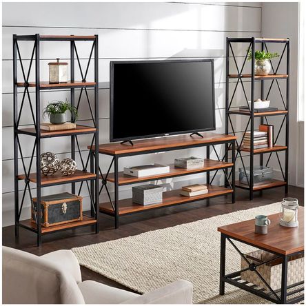 COMBO Mesa + 2 Estantes Aurora Ventitas Home Gales COMBO Mesa mas  2 Estantes Aurora Ventitas Home Gales