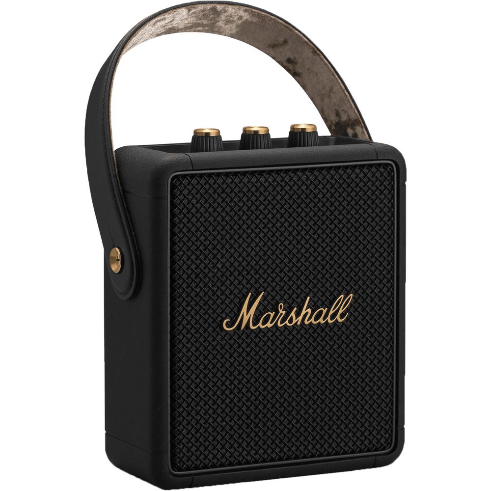 Altavoz Portátil Bluetooth Stockwell Ii de Marshall Negro Latón 1664667-REG Altavoz Portátil Bluetooth Stockwell Ii de Marshall Negro Latón 1664667-REG