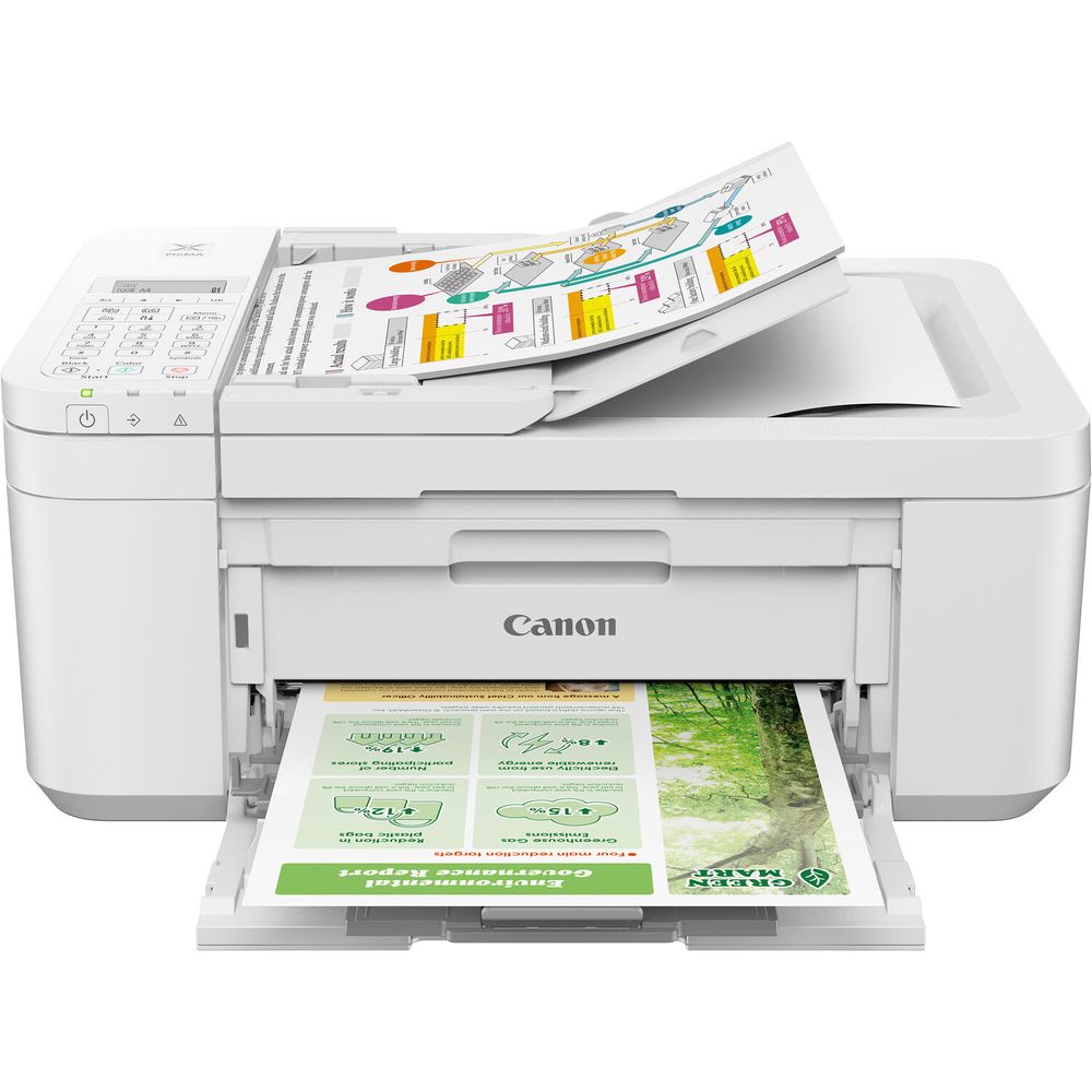 Impresora Multifunción Inalámbrica Canon Pixma Tr4720 Blanco 1660432-REG Impresora Multifunción Inalámbrica Canon Pixma Tr4720 Blanco 1660432-REG