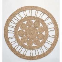 Alfombra Redonda Ritmo Terrenal 120cm