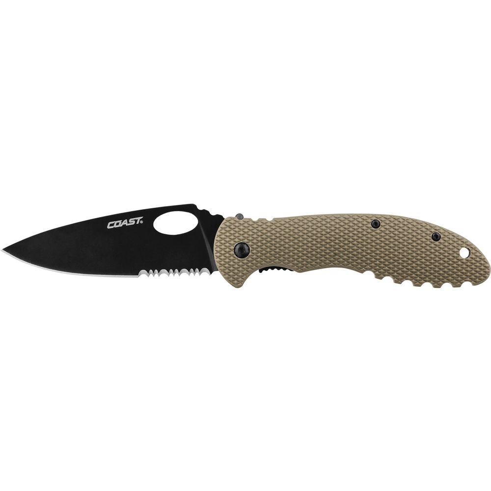 Navaja Plegable Coast Dx625 con Doble Bloqueo y Clip de Bolsillo Empaque en Blíster 1439392-REG Navaja Plegable Coast Dx625 con Doble Bloqueo y Clip de Bolsillo Empaque en Blíster 1439392-REG