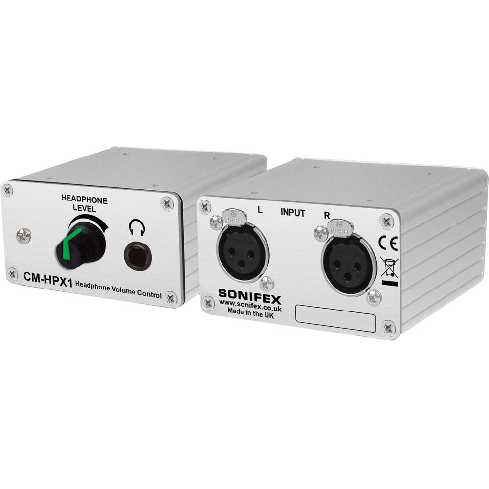 Control de Volumen Pasivo para Auriculares Sonifex CM-HPX1 con Entradas XLR - Amplificador Pasivo, B 1738136-REG Control de Volumen Pasivo para Auriculares Sonifex CM-HPX1 con Entradas XLR - Amplificador Pasivo, B 1738136-REG