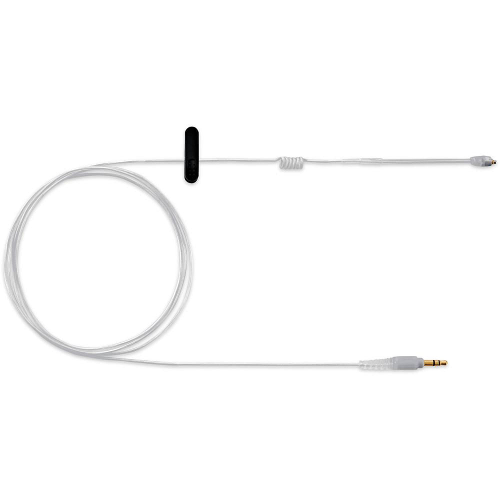 Cable de Auriculares IFB Enrollado Shure EAC-IFB con Clip (Transparente) - Compatible con Auriculare 1409272-REG Cable de Auriculares IFB Enrollado Shure EAC-IFB con Clip (Transparente) - Compatible con Auriculare 1409272-REG