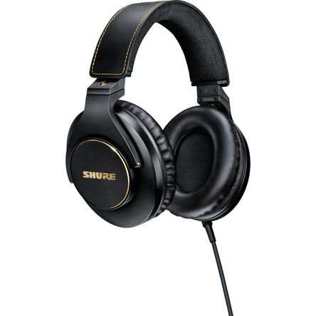Auriculares Profesionales Shure SRH840A Cerrados Over-Ear con Drivers Dinámicos de Neodimio de 40mm, 1665984-REG Auriculares Profesionales Shure SRH840A Cerrados Over-Ear con Drivers Dinámicos de Neodimio de 40mm, 1665984-REG