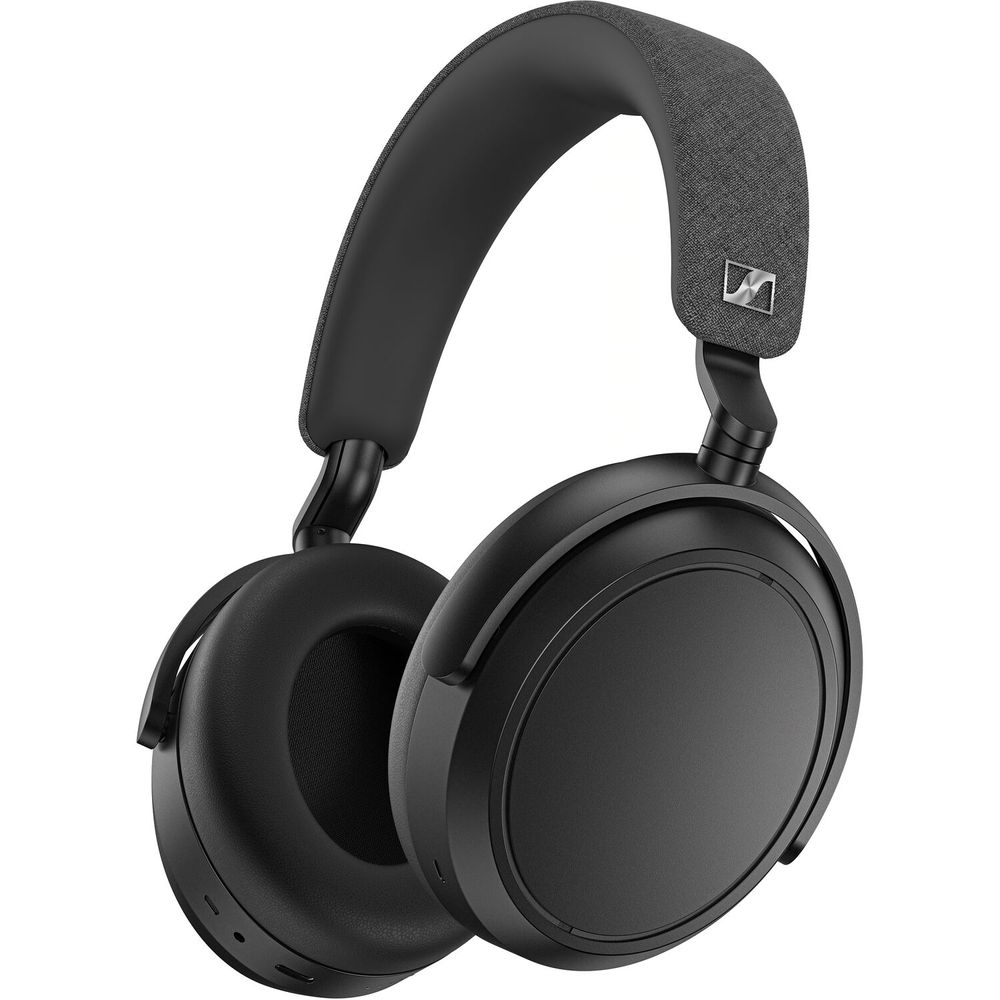 Audífonos Inalámbricos Over Ear con Cancelación de Ruido Sennheiser Momentum 4 Negro 1719439-REG Audífonos Inalámbricos Over Ear con Cancelación de Ruido Sennheiser Momentum 4 Negro 1719439-REG