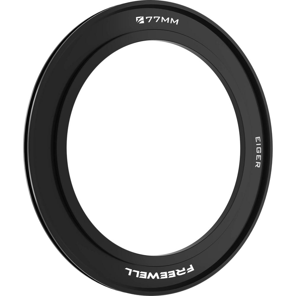 Anillo Adaptador Freewell para Sistema de Filtros Eiger Matte Box (77mm) - Solo Compatible con Eiger 1776124-REG Anillo Adaptador Freewell para Sistema de Filtros Eiger Matte Box (77mm) - Solo Compatible con Eiger 1776124-REG