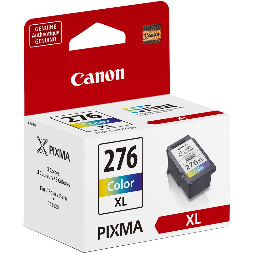Cartucho de Tinta a Color Canon Cl 276Xl para Impresoras Pixma Ts3520 y Tr4720 1636083-REG Cartucho de Tinta a Color Canon Cl 276Xl para Impresoras Pixma Ts3520 y Tr4720 1636083-REG