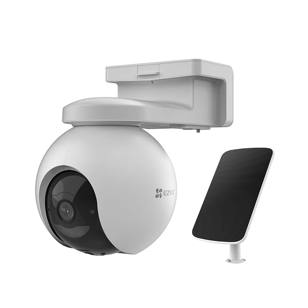 Cámara Inalámbrica Exterior EB8 4G 2K Ezviz con Gps Panel solar