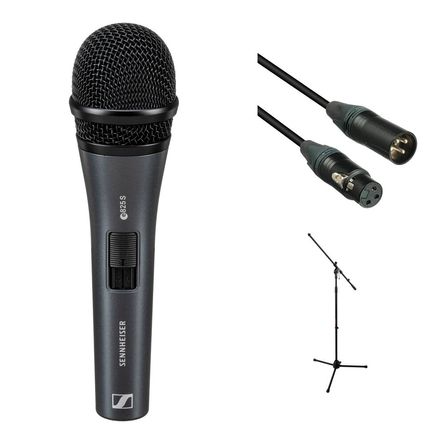 Micrófono Vocal Dinámico Sennheiser e 825-S con Soporte y Kit de Cable - Incluye Micrófono de Mano, 1401433-REG Micrófono Vocal Dinámico Sennheiser e 825-S con Soporte y Kit de Cable - Incluye Micrófono de Mano, 1401433-REG